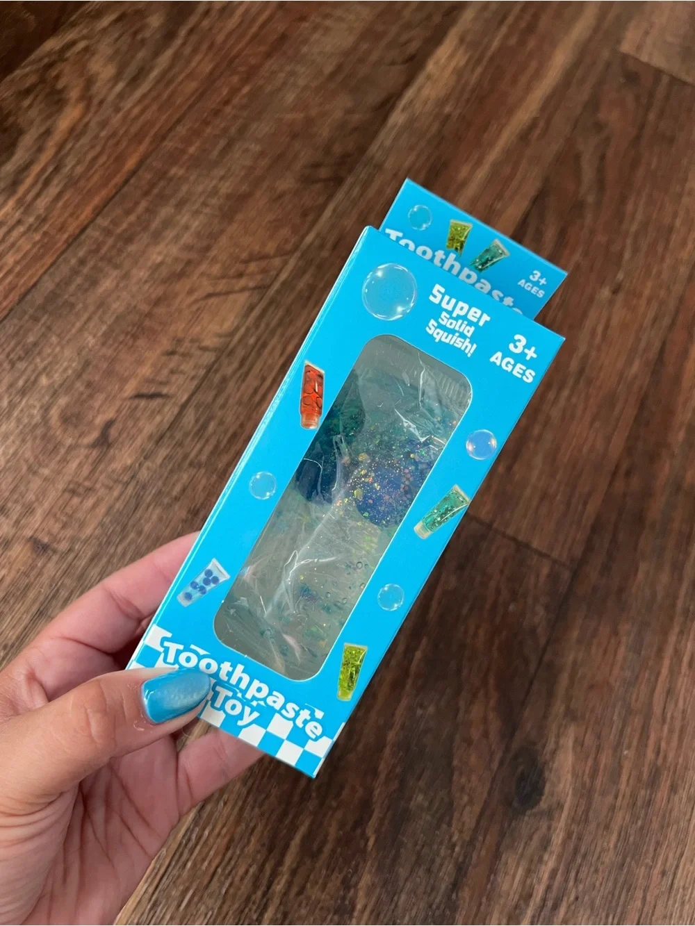 Glitter Toothpaste Tube Squishy | Sensory Fidget Toy | New